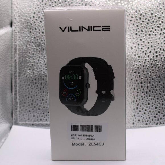 110251-ILINICE Smart Watch for Men, 1.83" Touch Screen Fitness Tracker, IP68 Wat - Picture 1 of 4